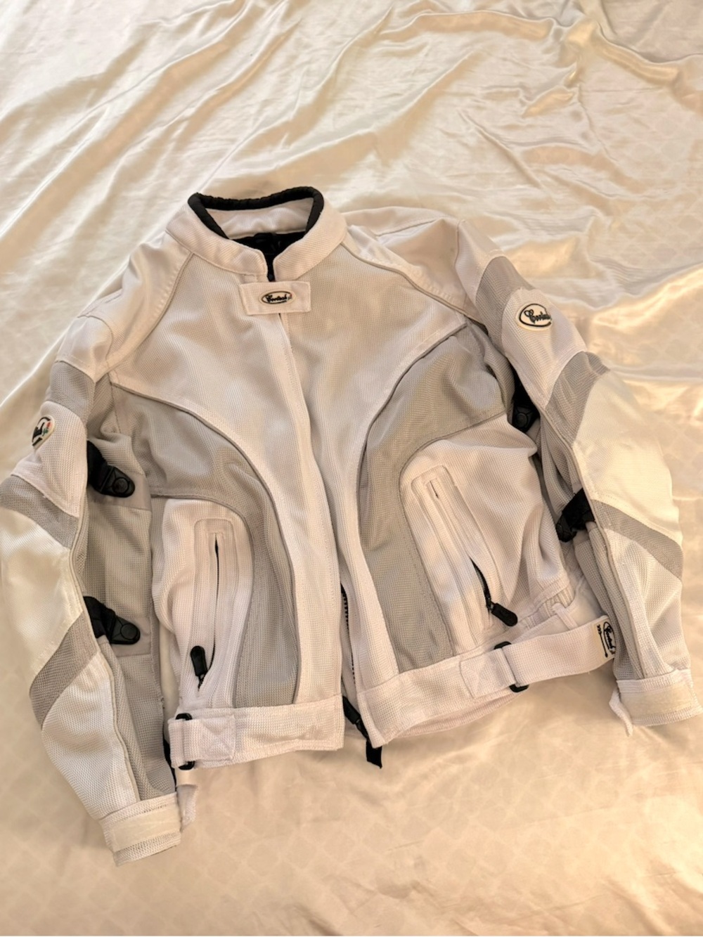 Cortech Lax Air Motorcycle Jacket with Gray Accents
